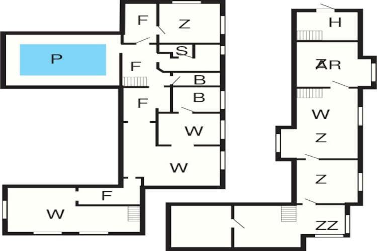 15 Person Holiday Home In Hundslund Eksteriør bilde